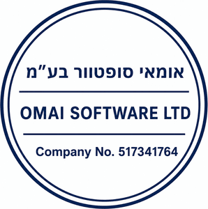חותמת חברה רשמית — OMAI SOFTWARE LTD